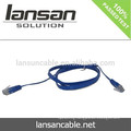 CAT6 UTP 30AWG Flat Patch Cable With RJ45 Connector